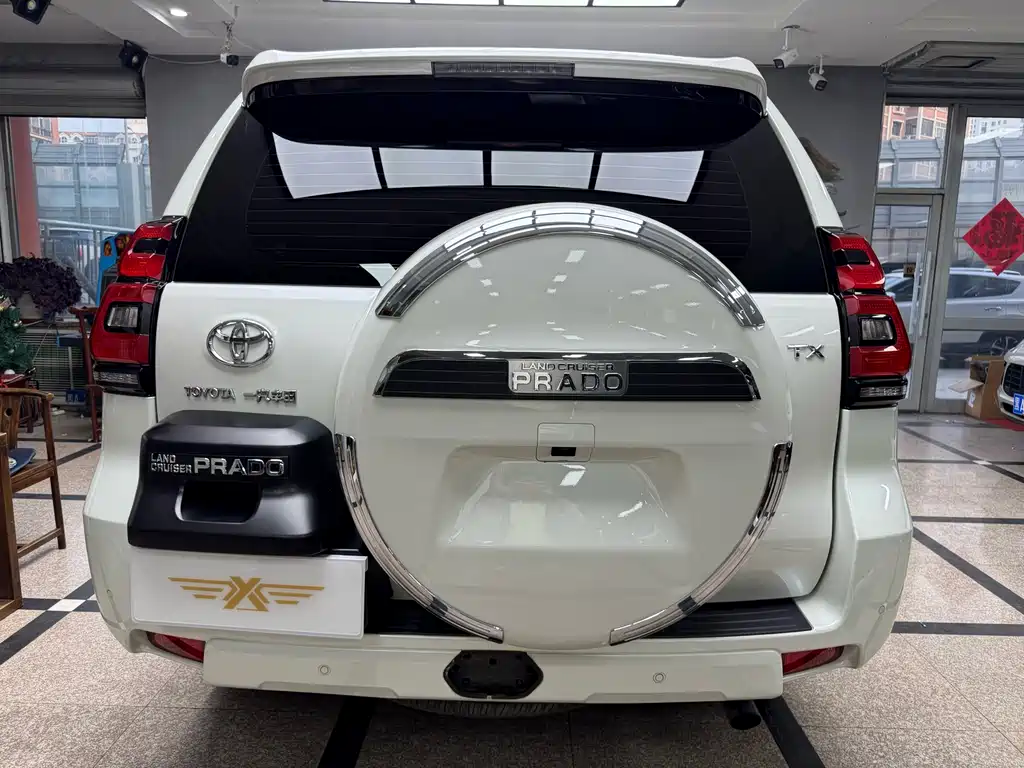 Toyota Prado 2018 3.5L Automatic TX-L NAVI Rear-Mounted Spare Tire