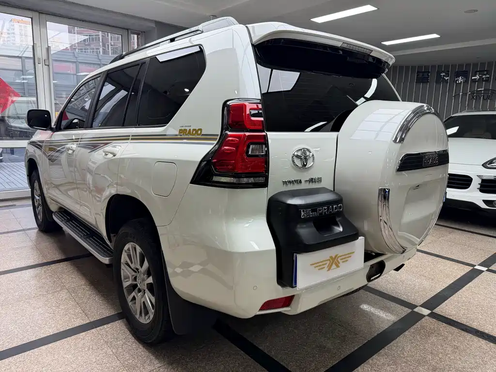 Toyota Prado 2018 3.5L Automatic TX-L NAVI Rear-Mounted Spare Tire