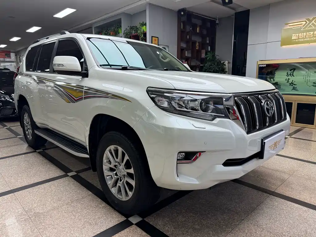 Toyota Prado 2018 3.5L Automatic TX-L NAVI Rear-Mounted Spare Tire