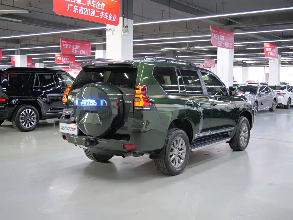 Prado 2018 3.5L Automatic TX-L Rear-Mounted Spare Tire